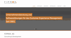 Desktop Screenshot of fiprox.com