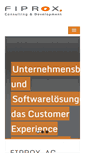 Mobile Screenshot of fiprox.com